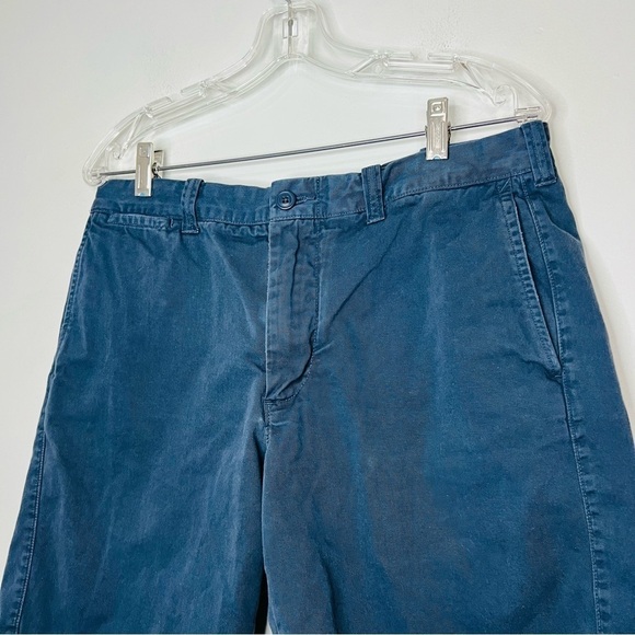 J. Crew Navy Cotton Twill Chino Shorts 33 - Picture 3 of 8